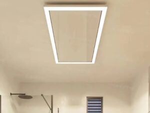 plafondverwarming infrarood paneel badkamer 