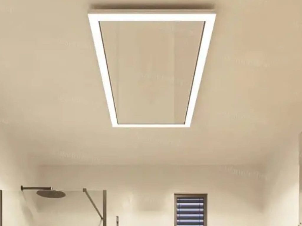 plafondverwarming infrarood paneel badkamer infrarood paneel met verlichting infrarood verwarming plafond met verlichting