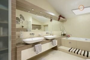 plafondpanelen badkamer verwarming elektrisch badkamer bijverwarmen Infrarood verwarming badkamer 1000 watt