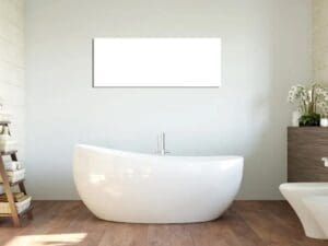schimmel voorkomen verwarming elektrisch veilig infrarood badkamer verwarming
