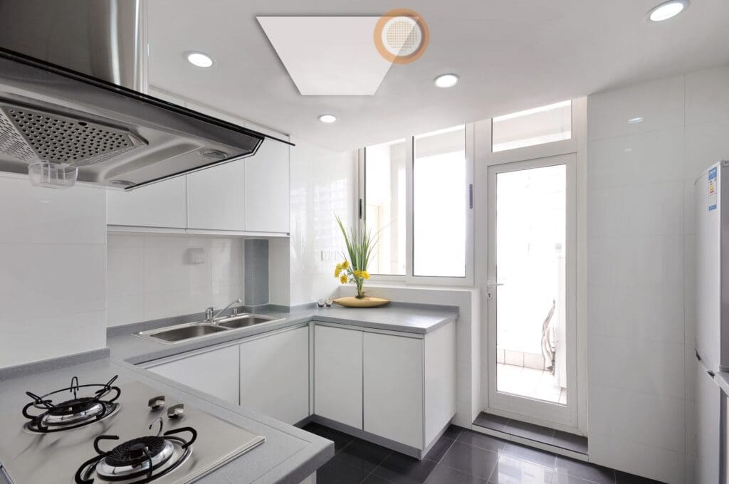 keuken verwarming verwarmingspaneel plafond onderhoud infrarood panelen