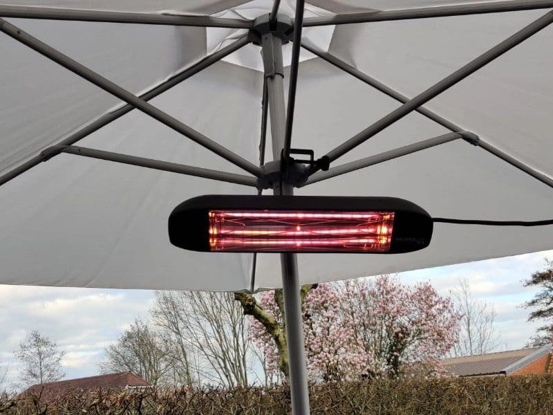 Terrasverwarmer 3000 Watt verwarming buiten terras terrasverwarmer met verlichting buitenverwarming terras verwarmer