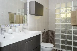 Badkamer verwarming blazer elektrisch vuurtje badkamer