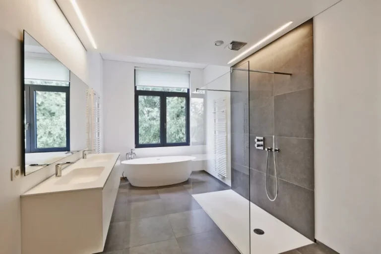 renovatie badkamer infrarood verwarming elektrische badkamer vloerverwarming